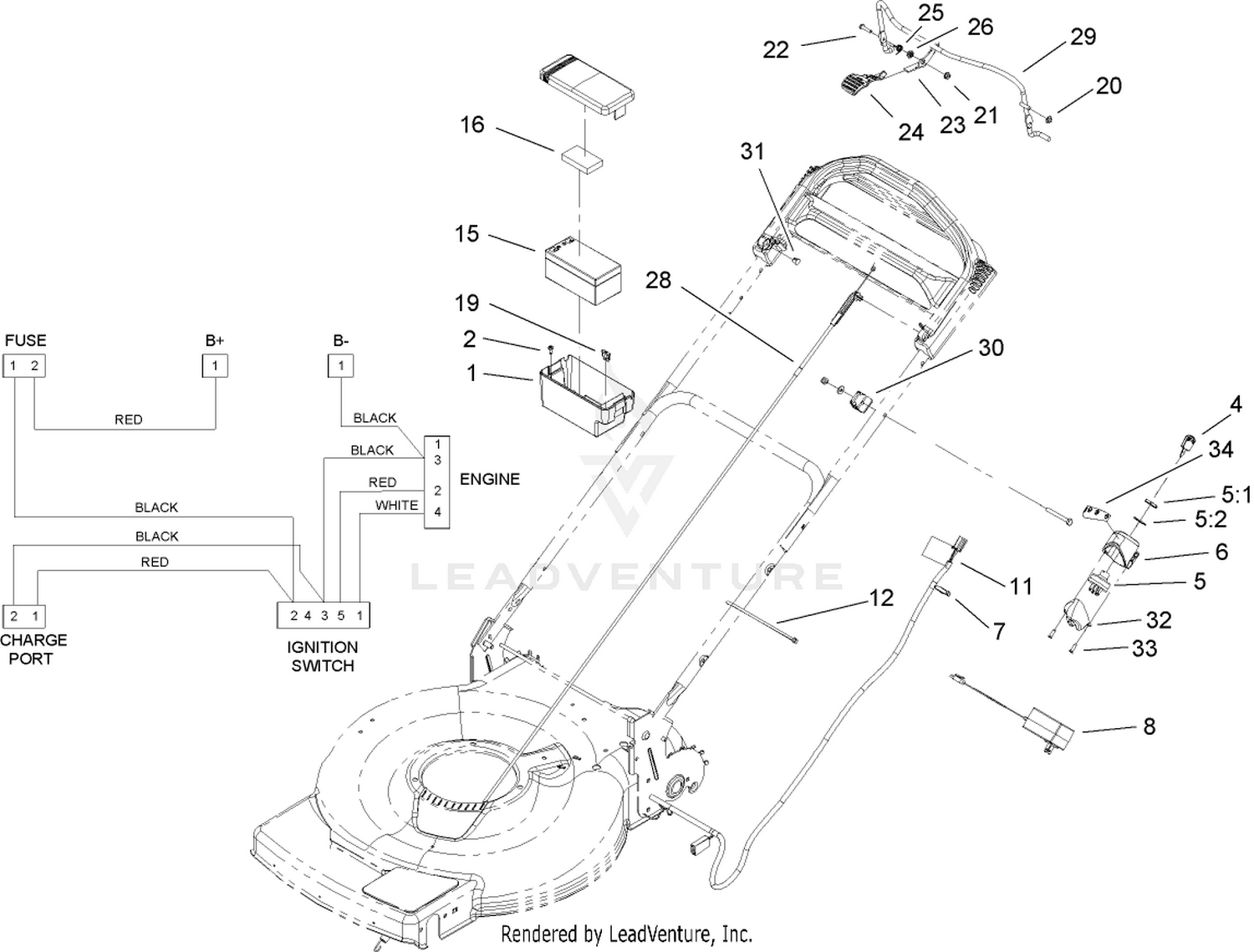 Electric Start Assembly