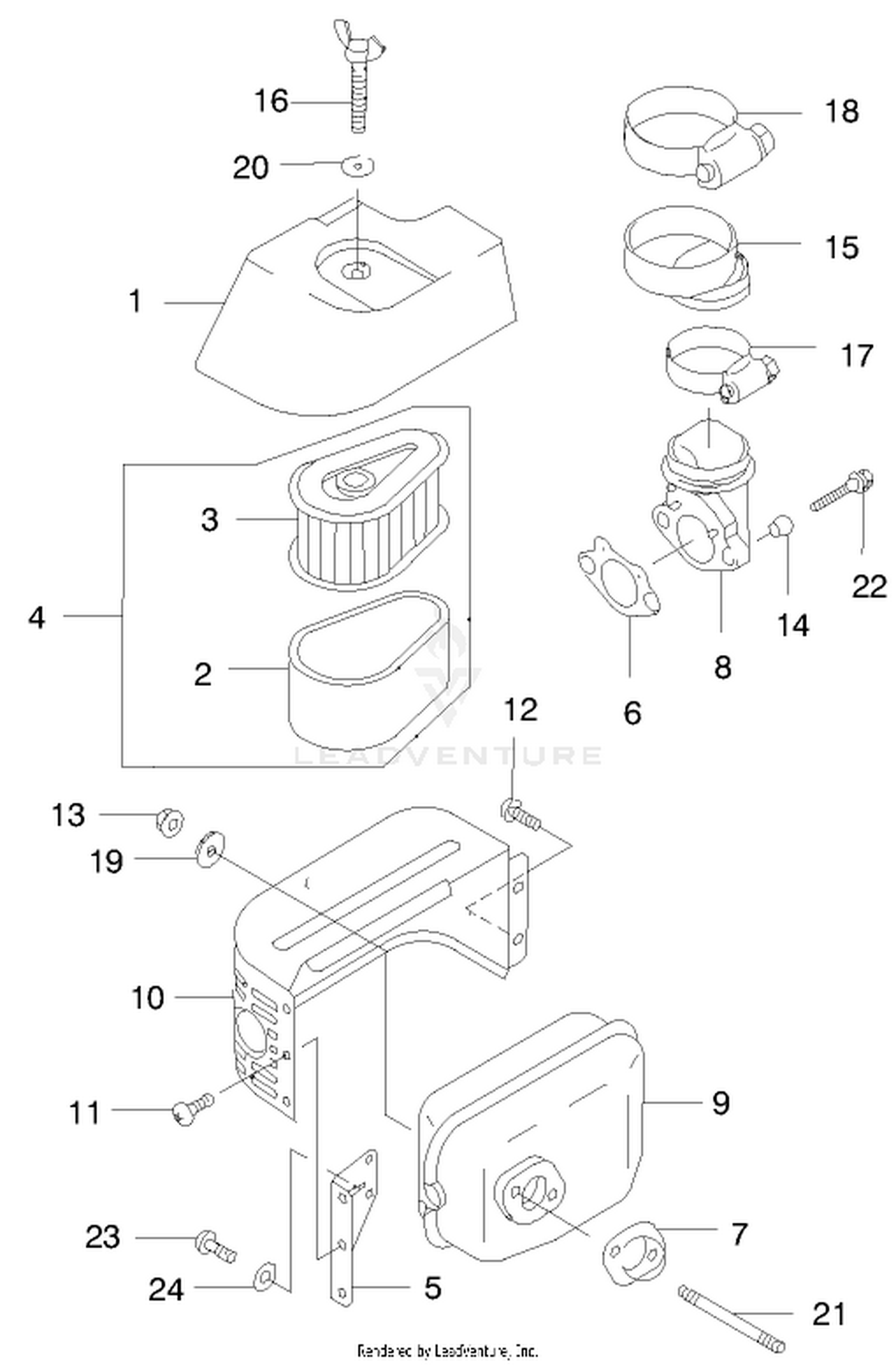 Air Filter/muffler