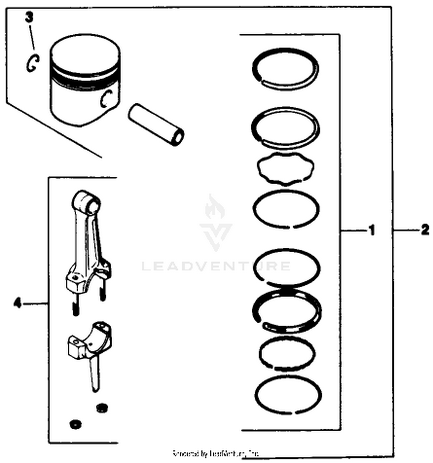 Piston  Rod-Engine Model No. M16 Spec. No. 711526 (cont.)