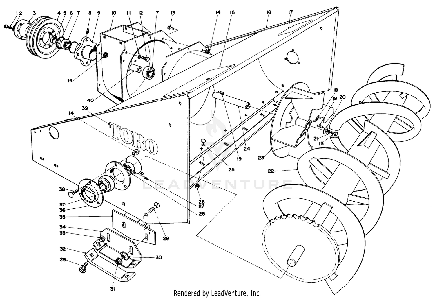 48" Snowthrower Model No. 30570 (optional)