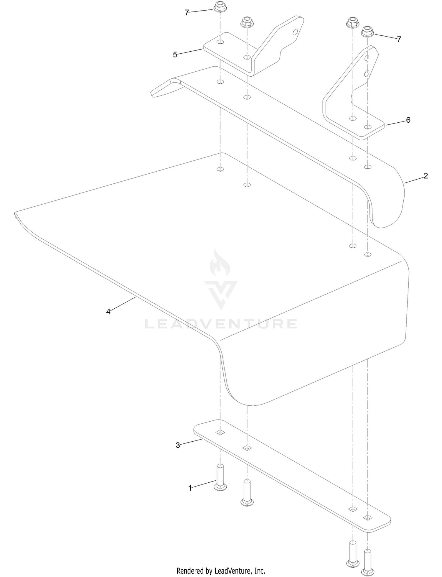 Deflector Assembly No. 163-4544