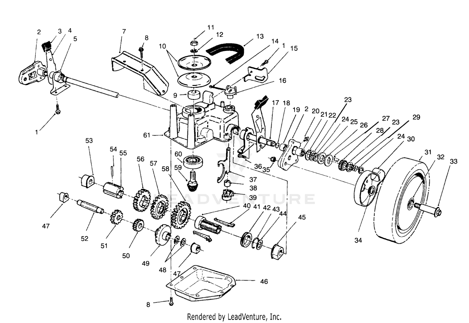 Gear Case Assembly