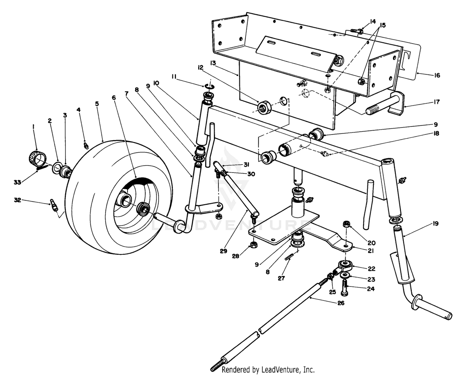 Front Axle Assembly