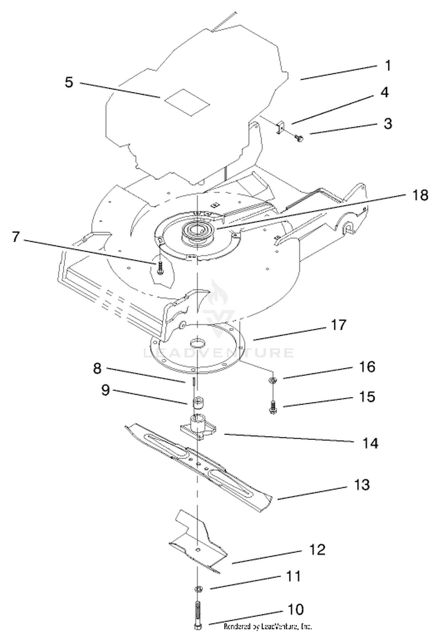 Engine  Blade Assembly