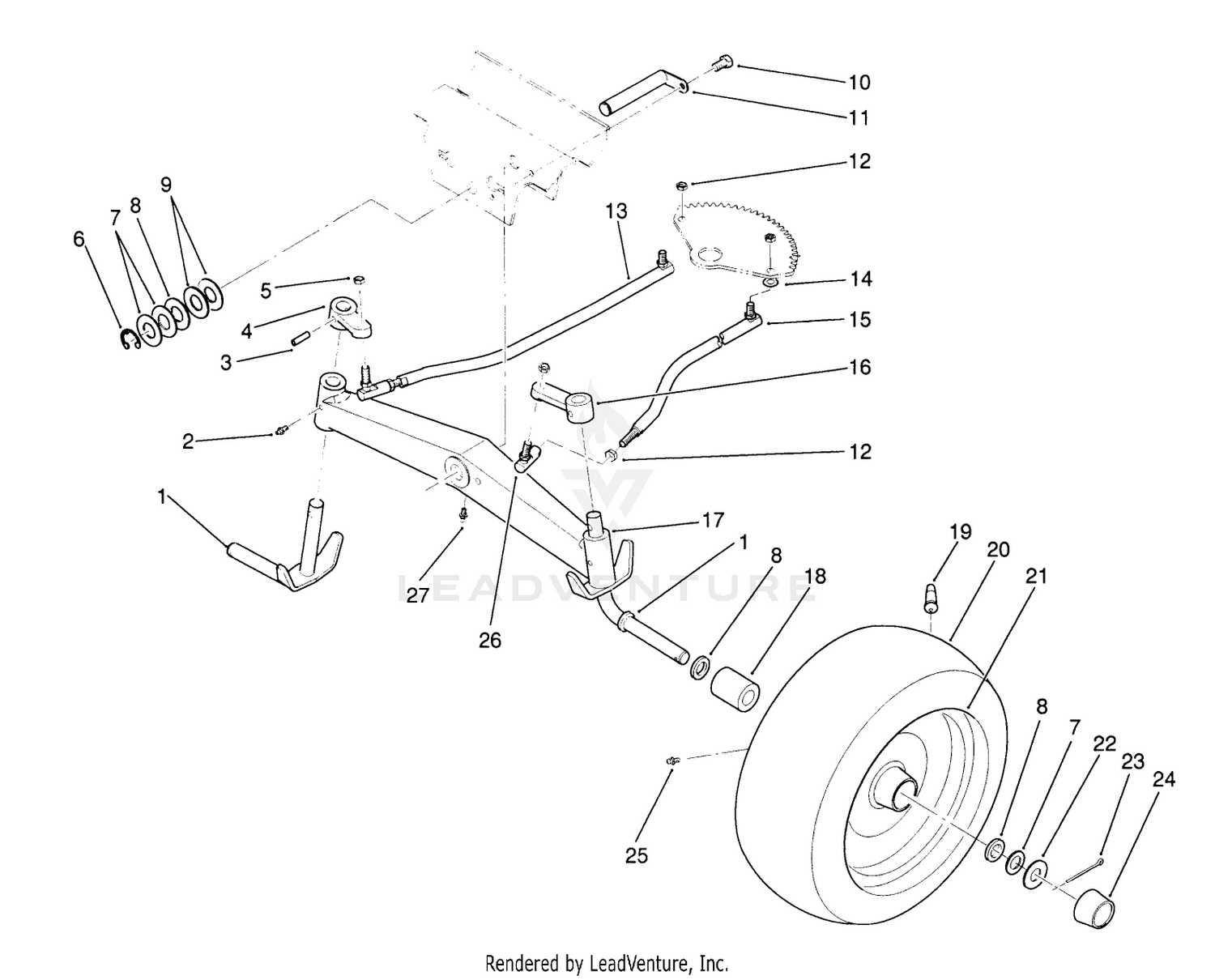 Front Axle Assembly