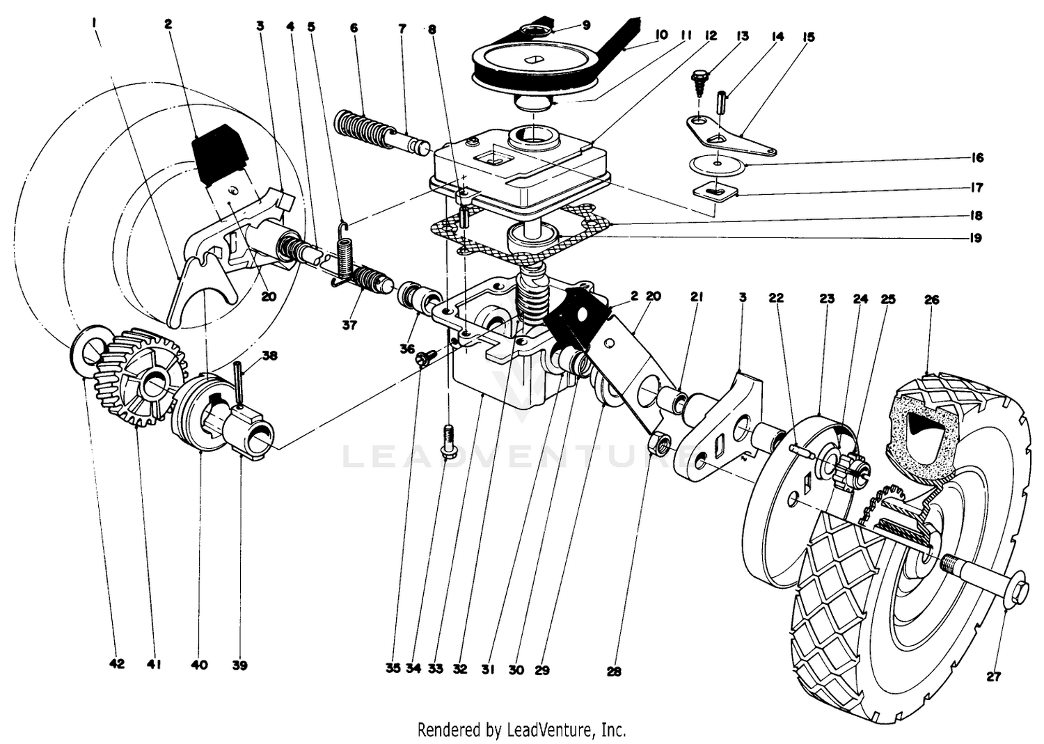Gear Case Assembly