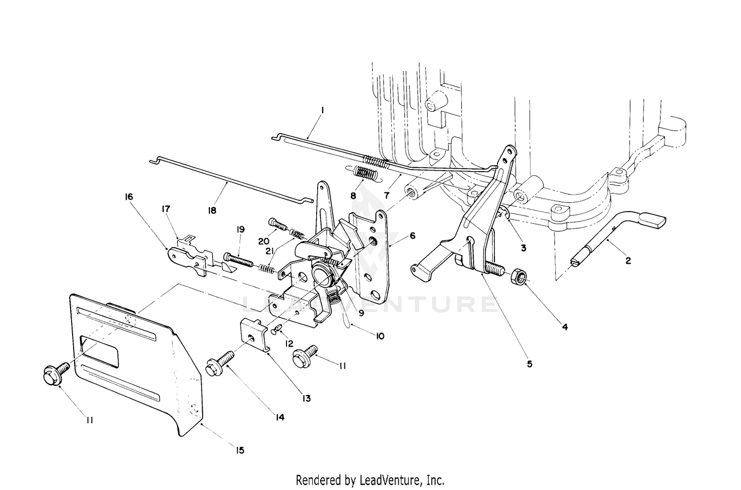 Governor Assembly (engine No. Vmg6, Vmj8  Vmk9)