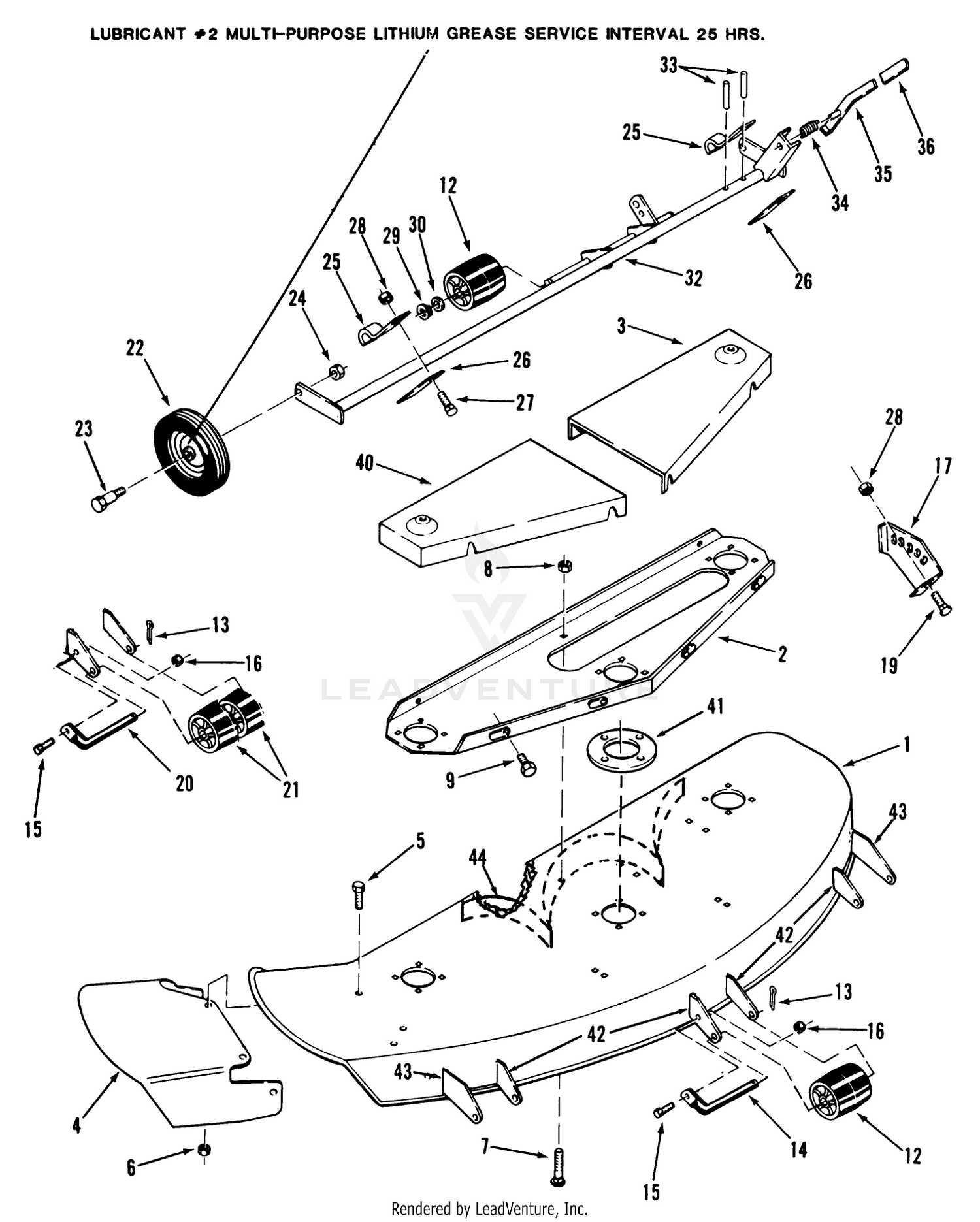 Side Discharge Mower-48 In.(122 Cm)(vehicle Identification Number 05-48ms05)