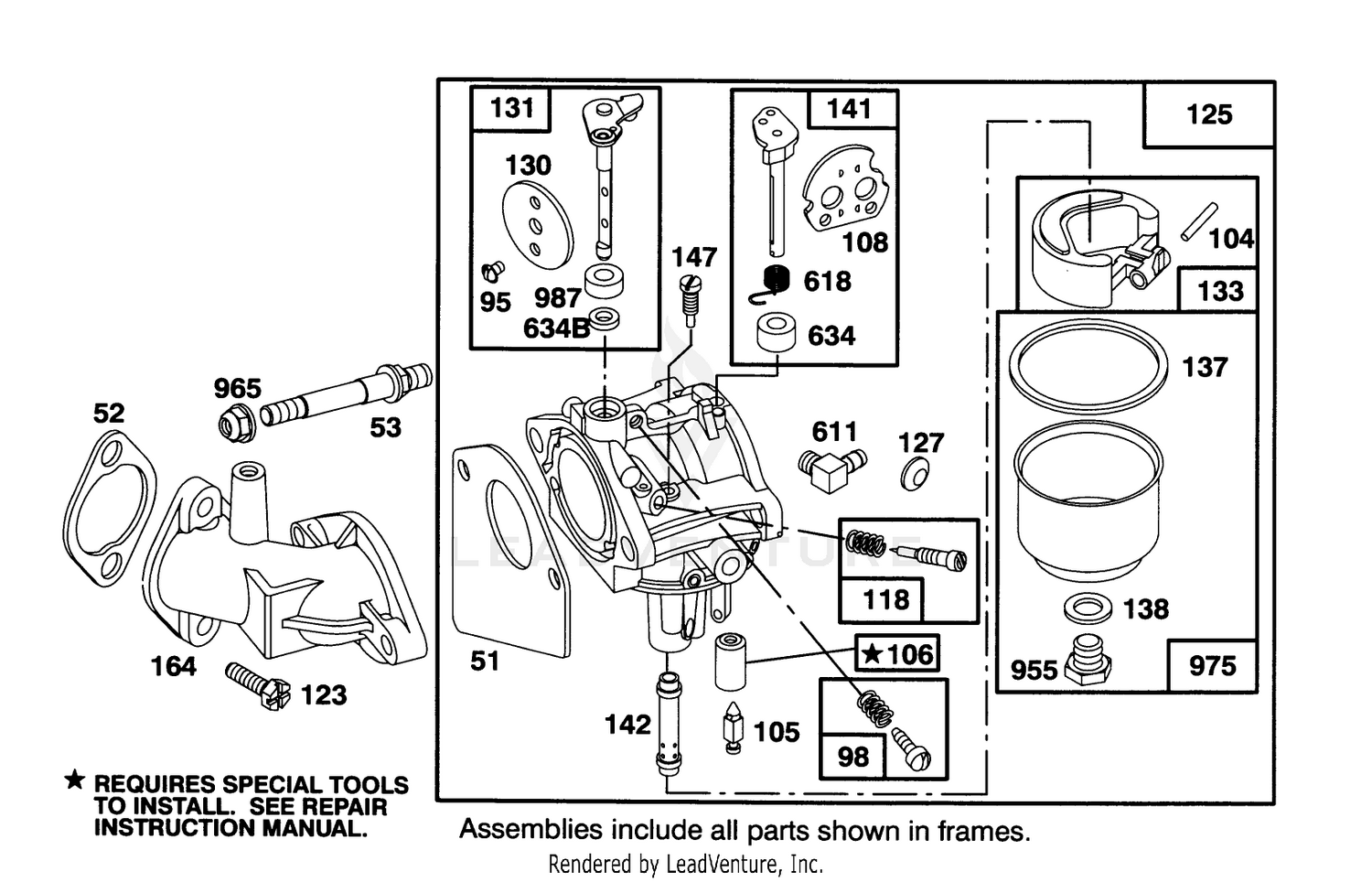 Engine Briggs  Stratton Model 28m707-0122-01 3