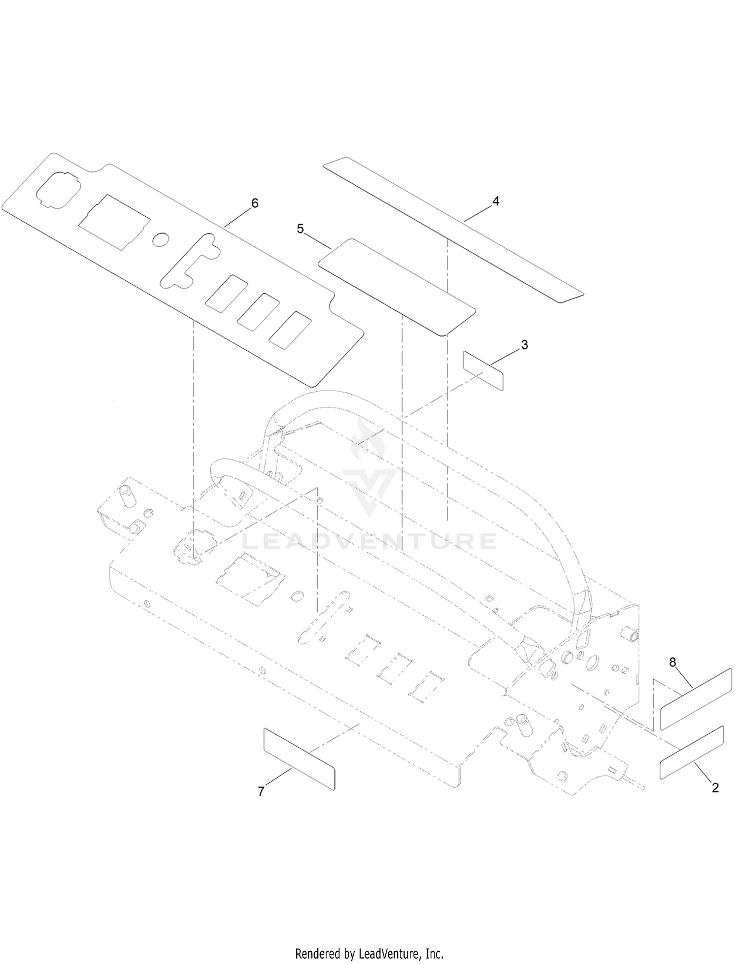 Control Panel Assembly No. 147-3703