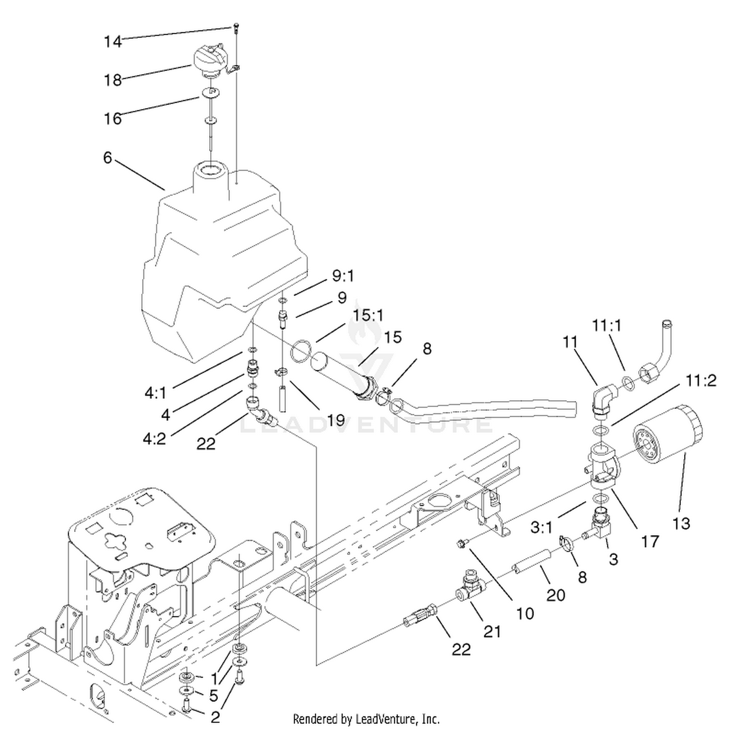 Hydraulic Tank Assembly