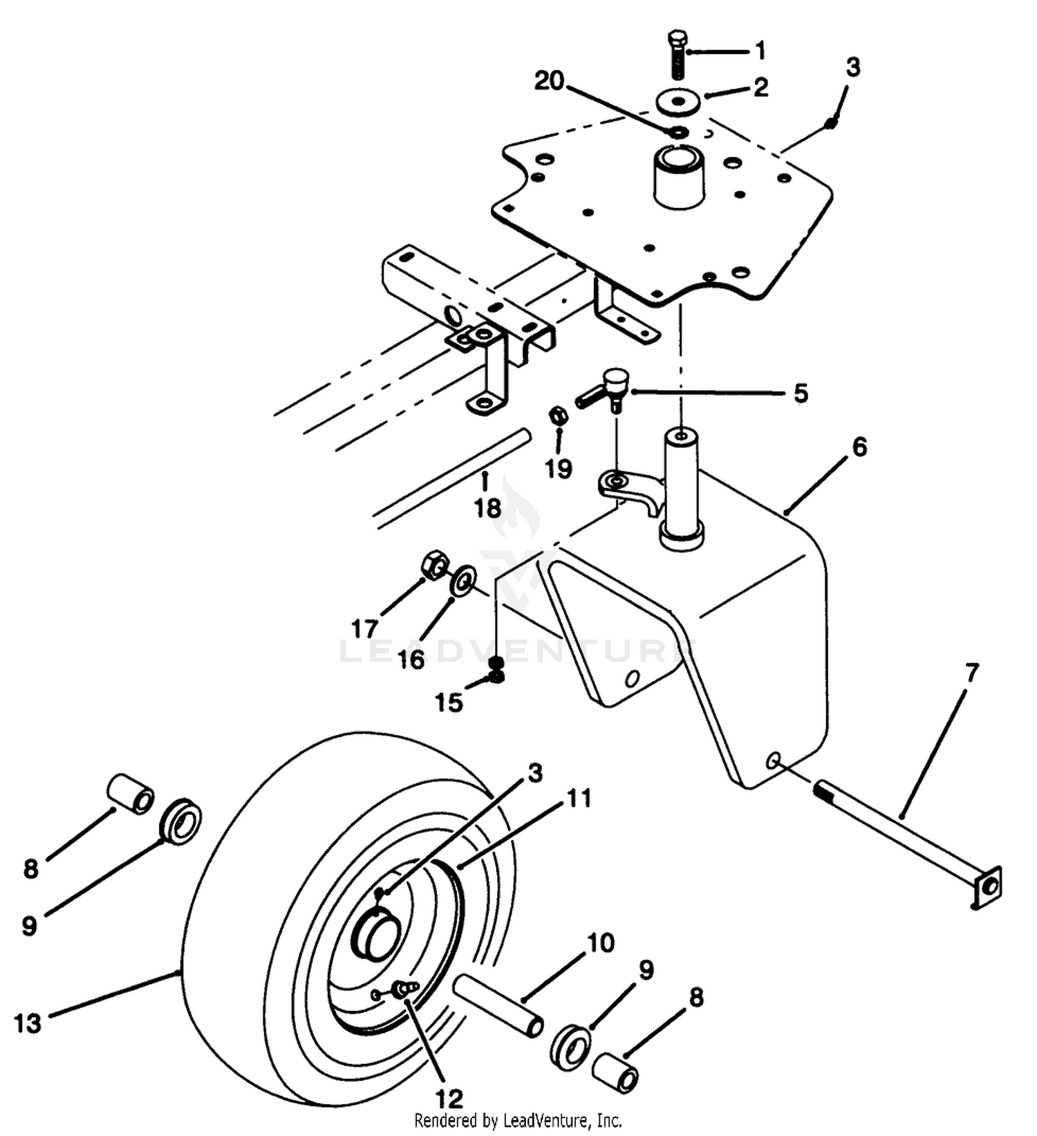Rear Wheel Assembly