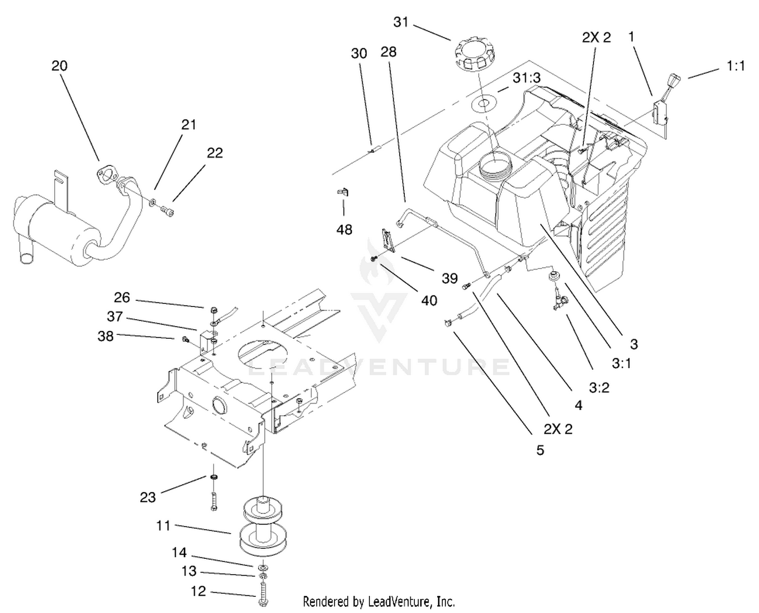 Ohv Engine System Assembly