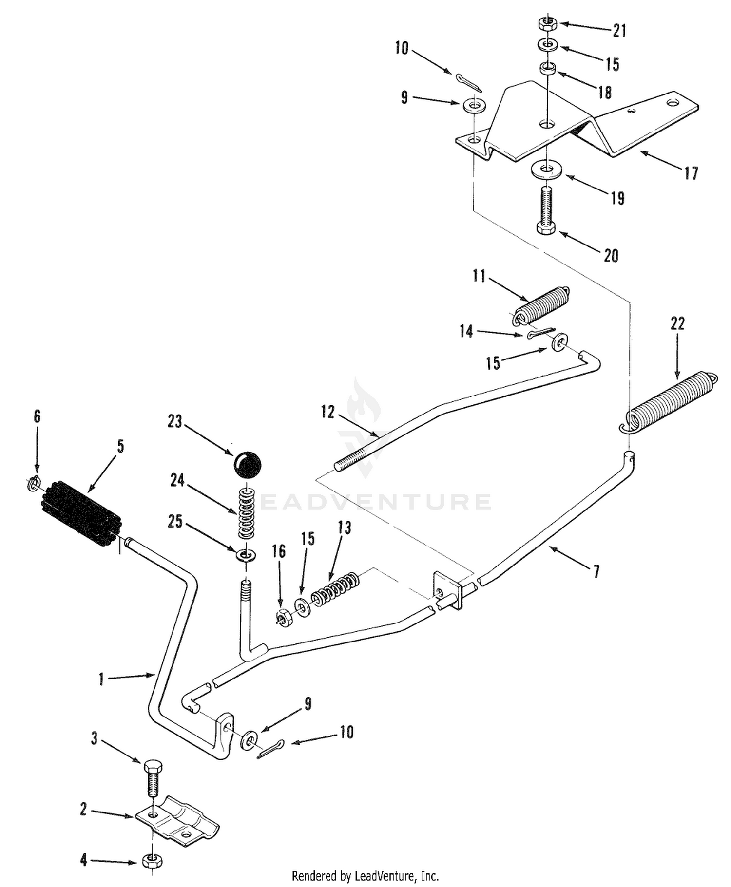 SECTION 4-CLUTCH, BRAKE LINKAGE