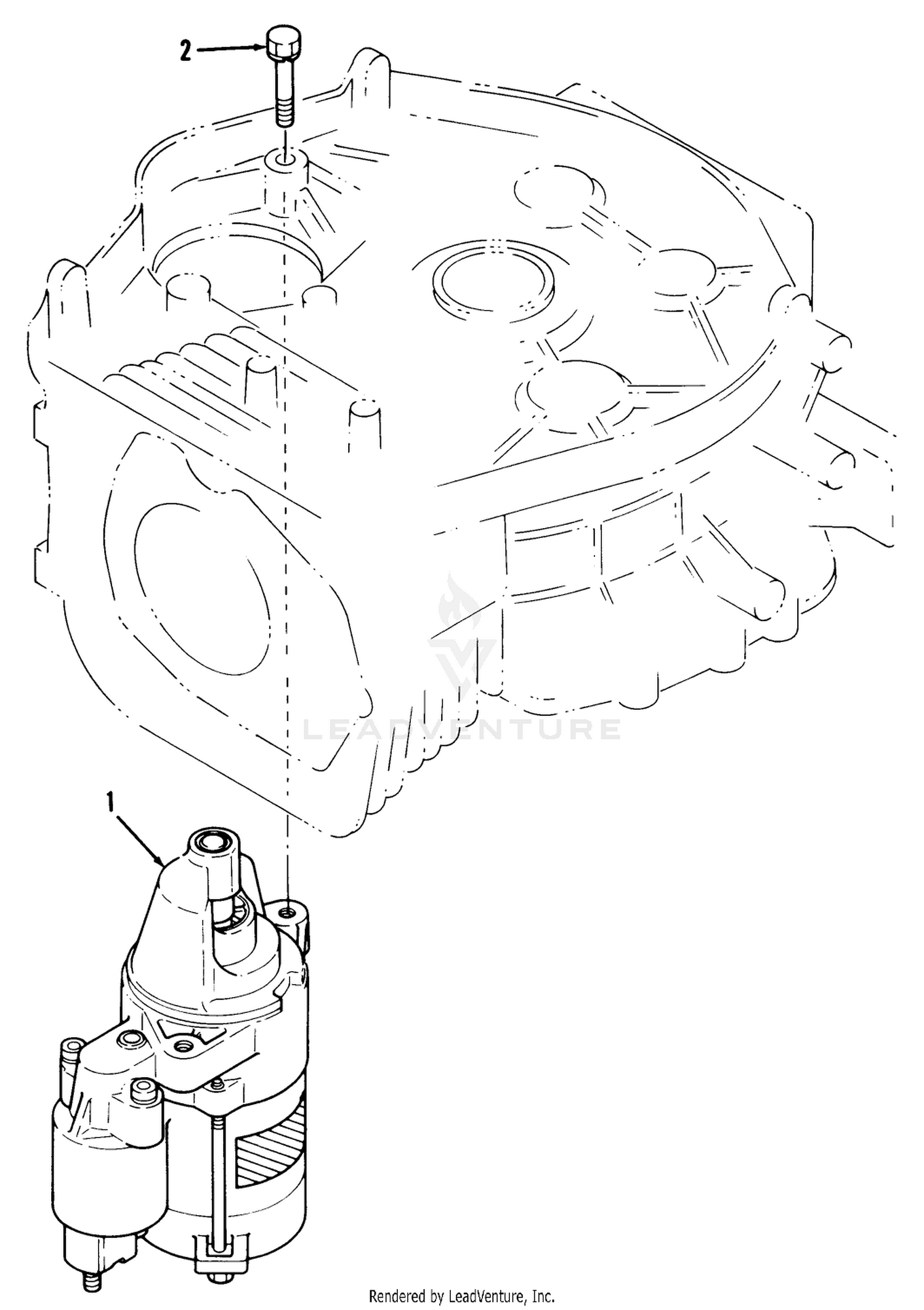 12hp Engine Starter Assembly