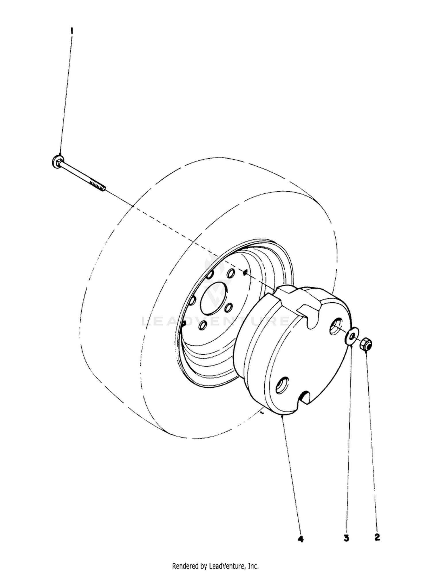 Wheel Weight Kit No. 30762 (optional)
