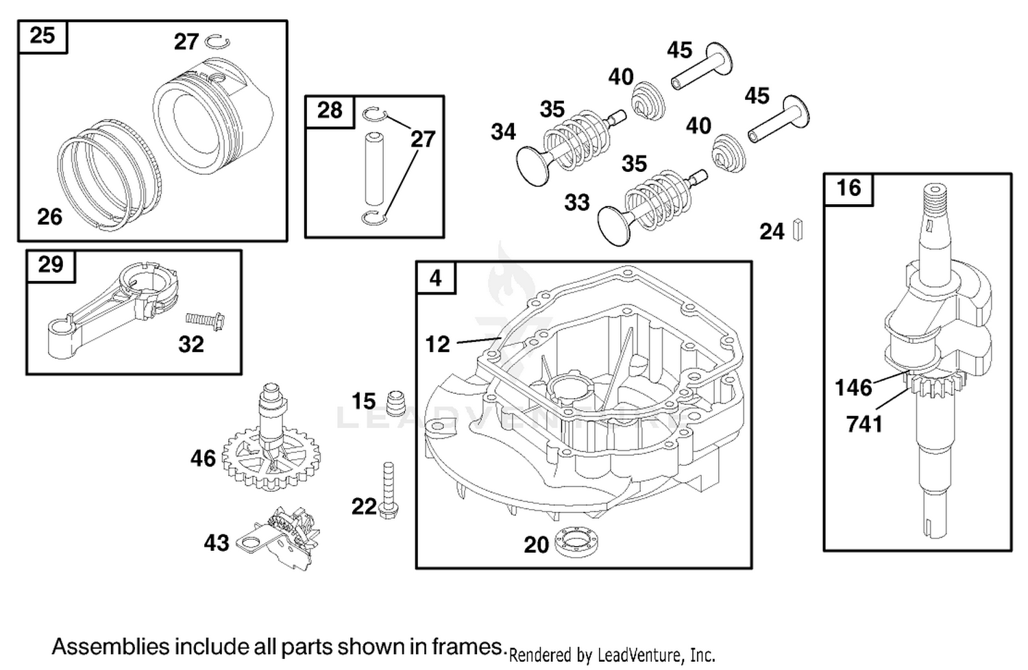 Engine Briggs  Stratton Model 12h802-1767-E1 2