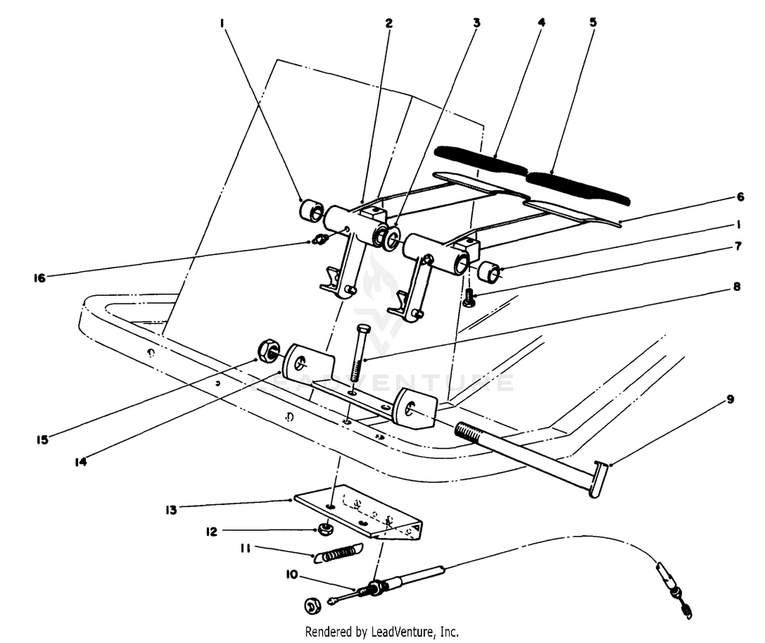 Brake Kit Model No. 30758 (optional) (continued)