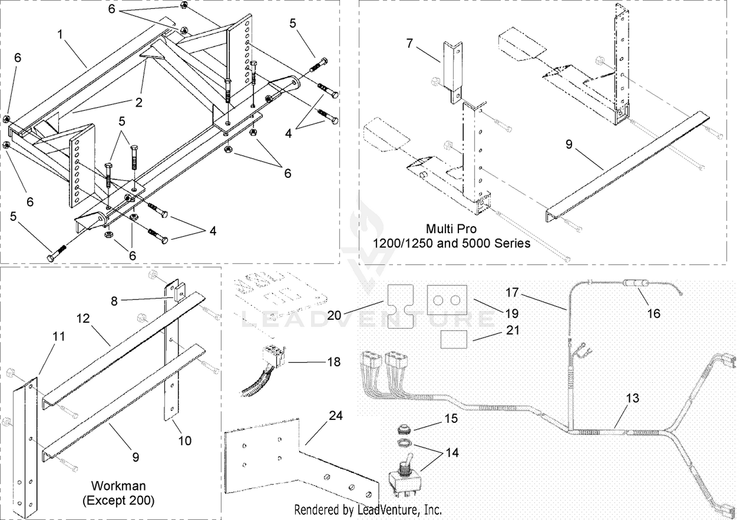 Enclosed Boom Mount Kit