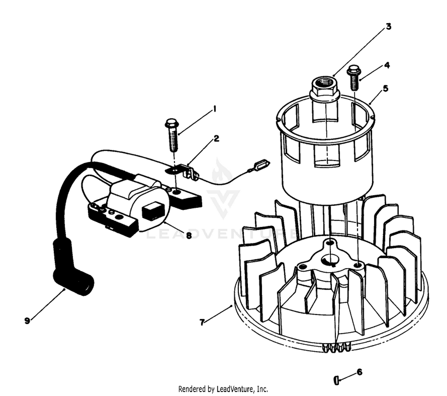 Magneto  Flywheel Assembly