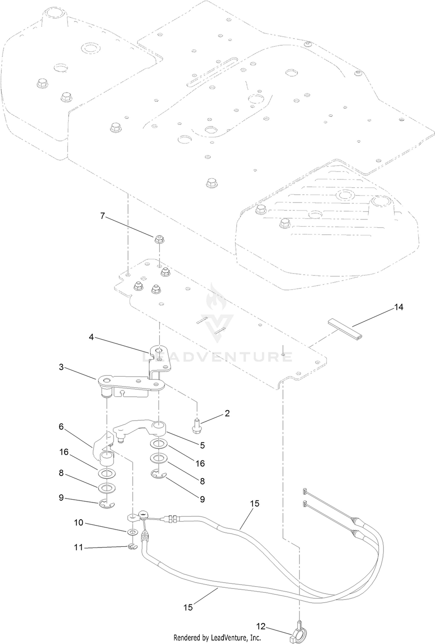 Steering Cable Assembly