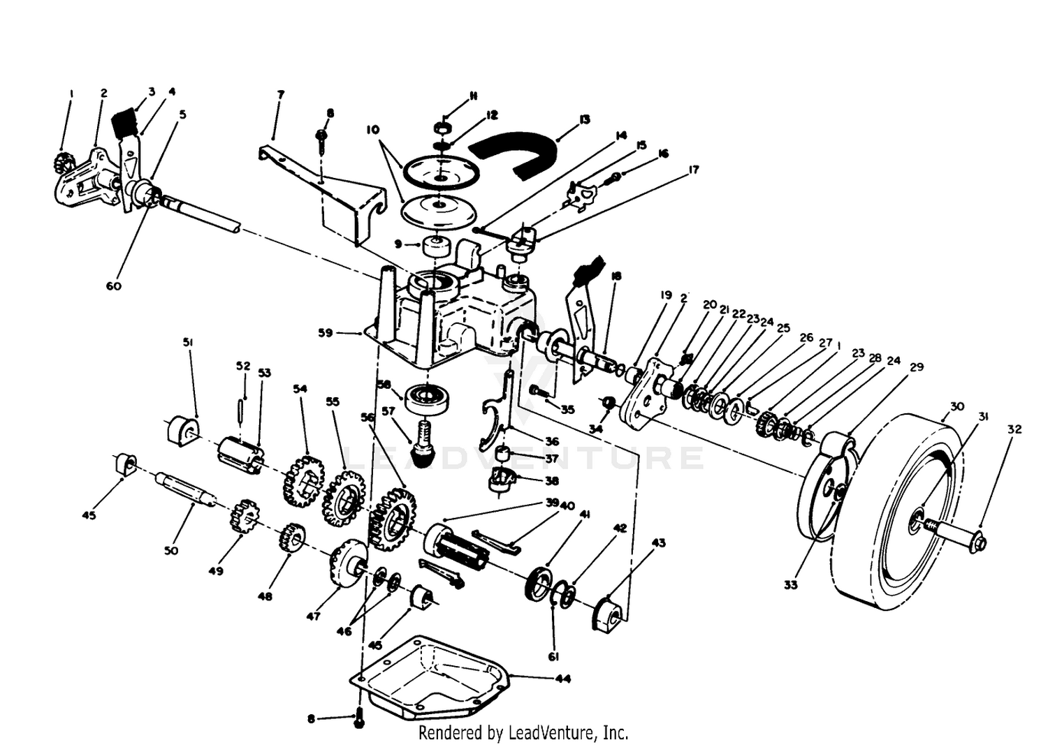 Gear Case Assembly