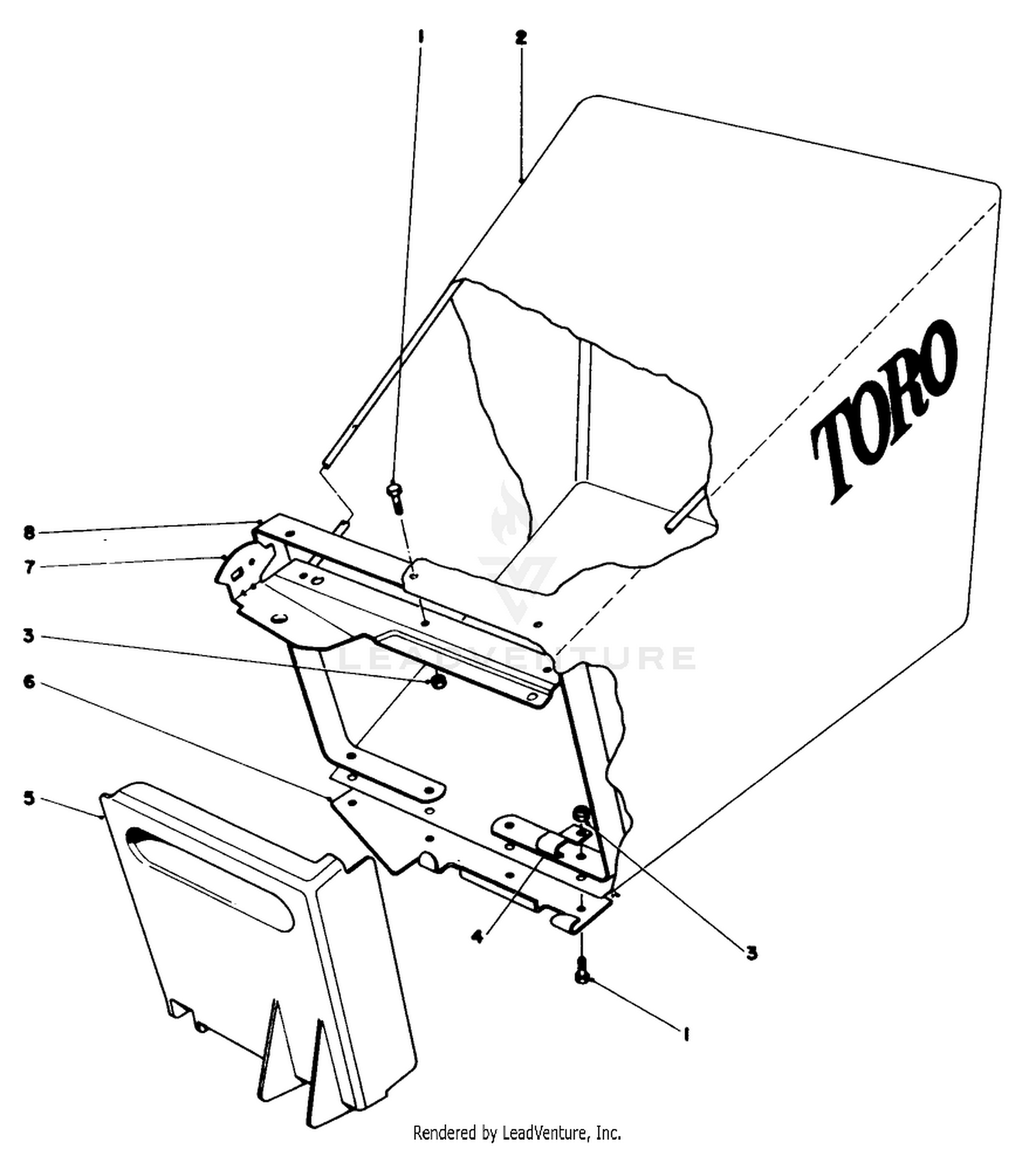Grass Bag Assembly