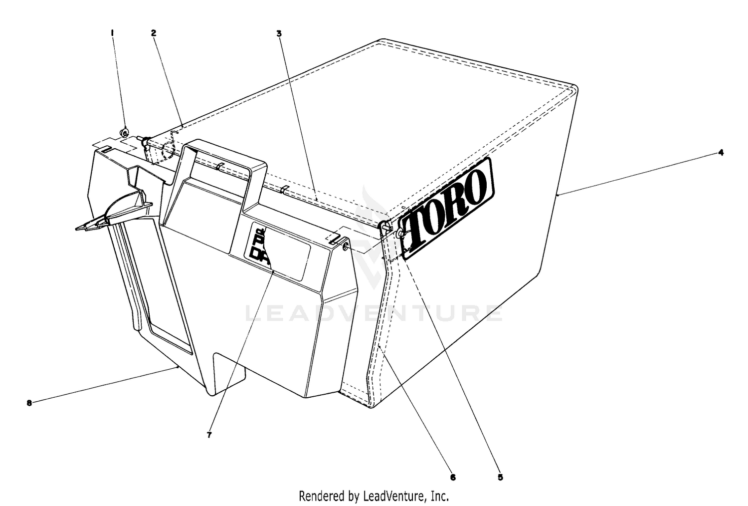 Grass Bag Assembly