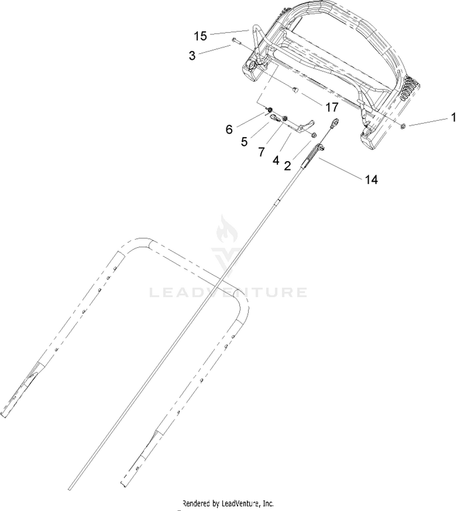 Cable and Handle Assembly