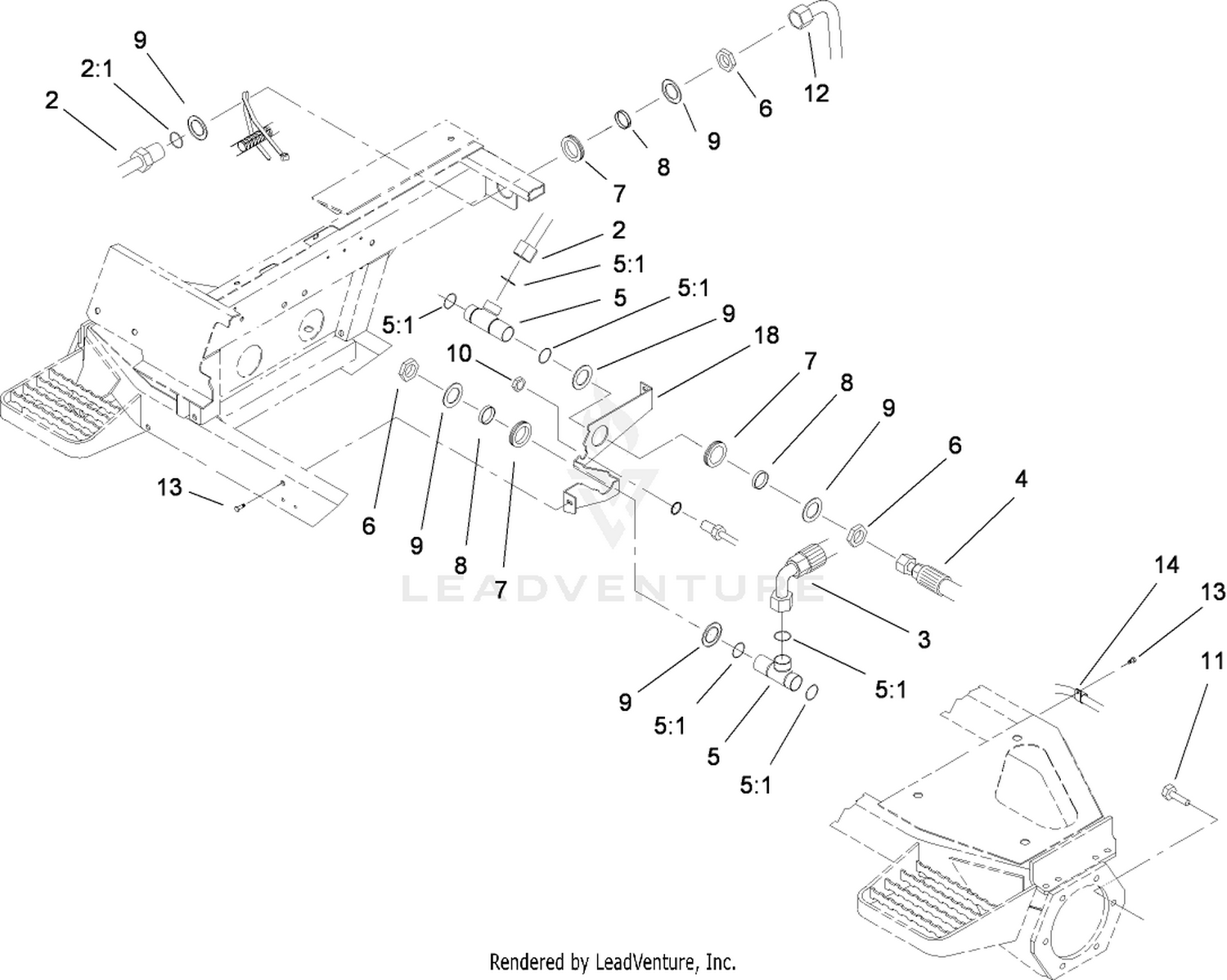 Front Hydraulic Drive Assembly