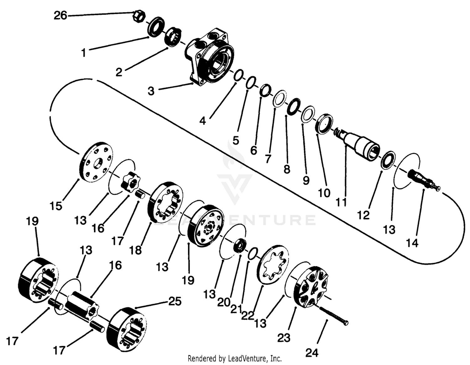 Traction Drive Motor (torqumotor)