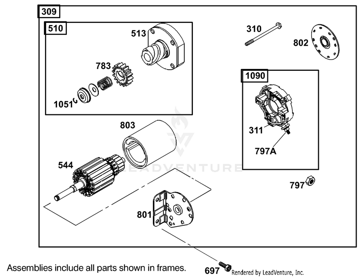Engine Briggs  Stratton Model 406777-0157-E1 8