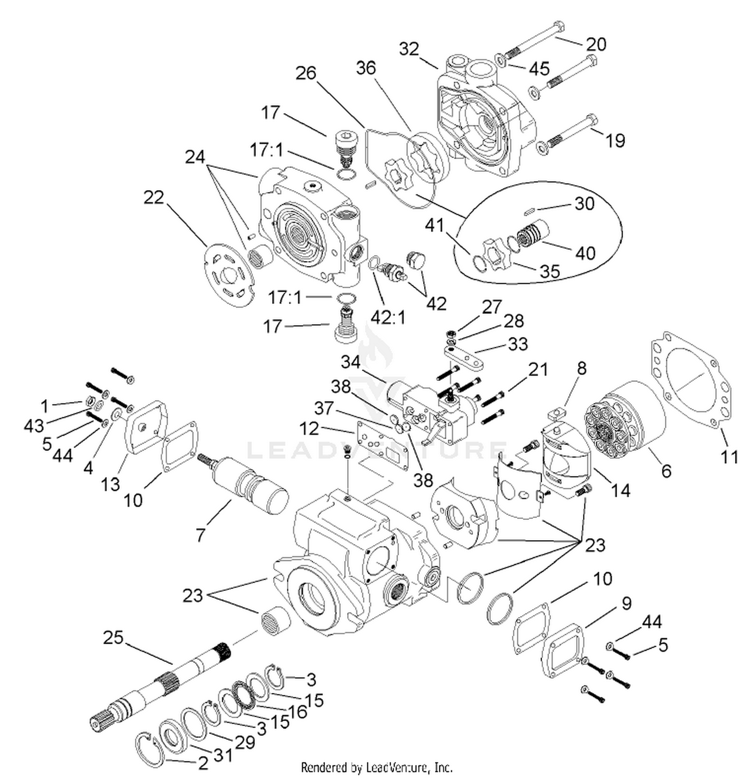 Piston Pump Assembly No. 107-4441