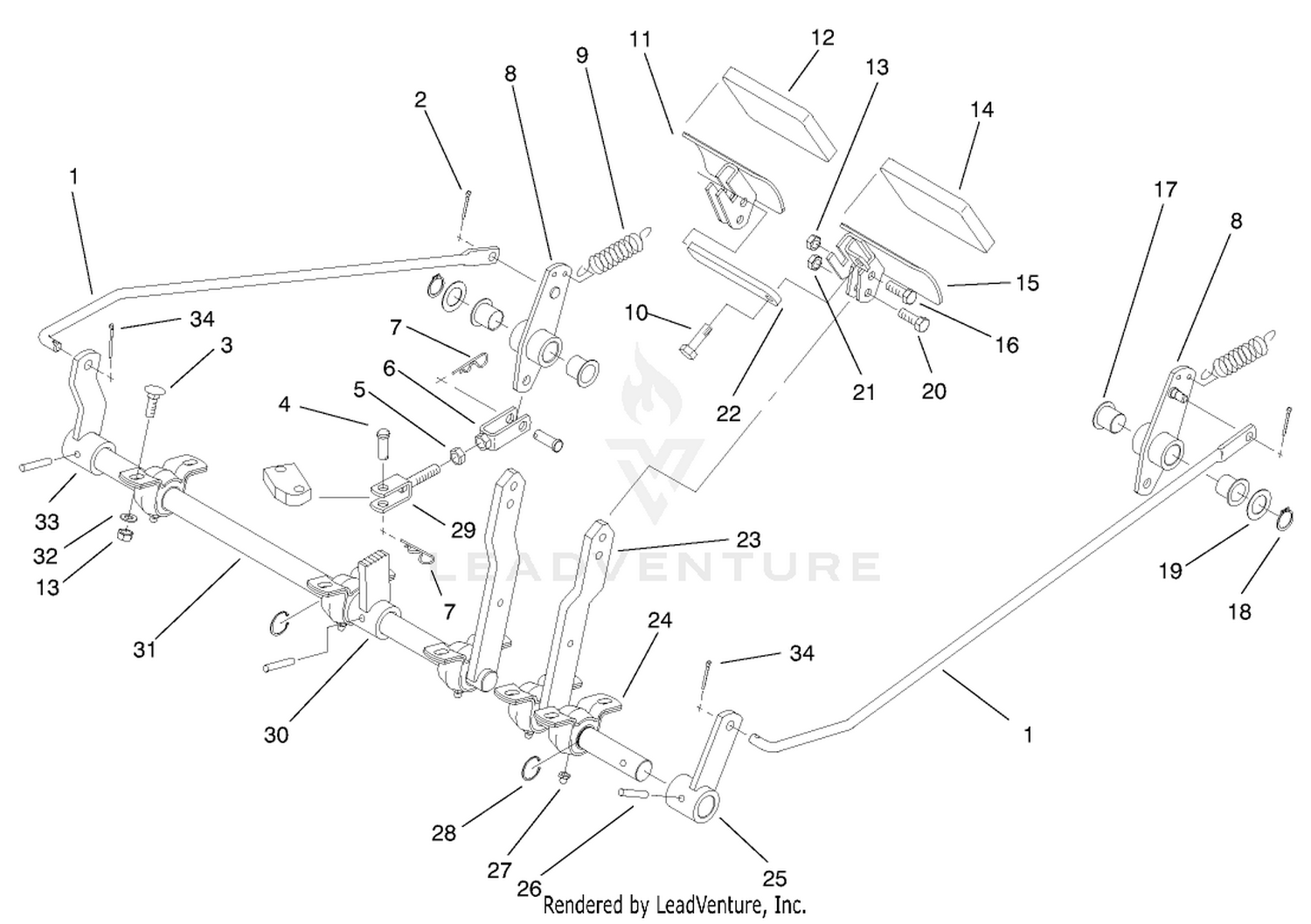 Brake Pedal Assembly