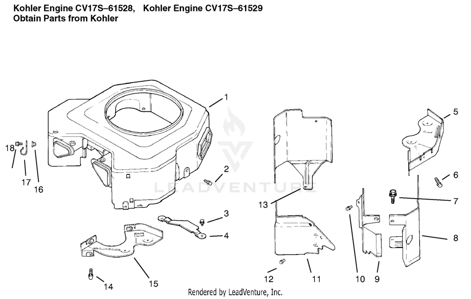 Blower Housing  Baffles