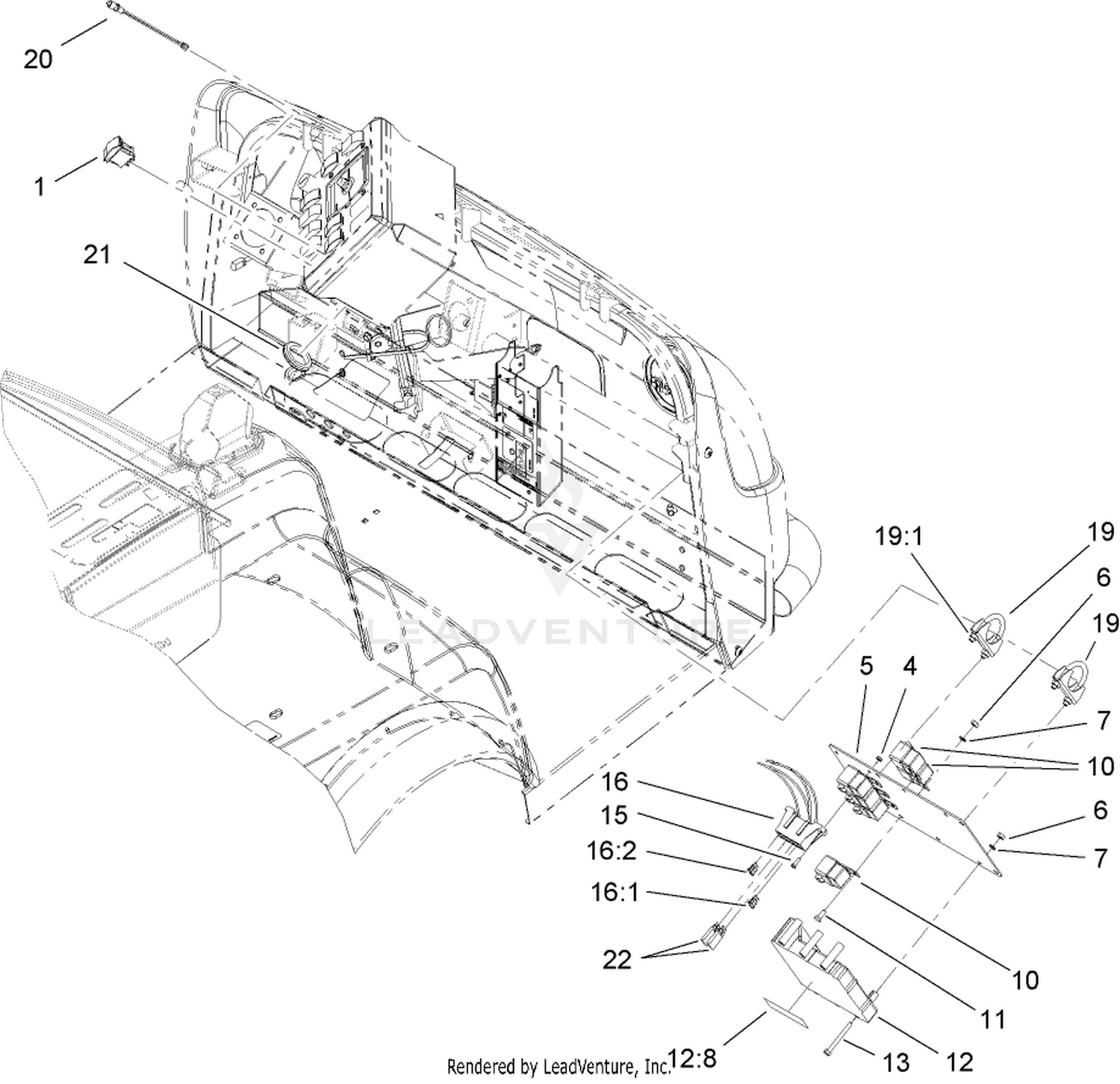 Workman 200 Sprayer System Assembly