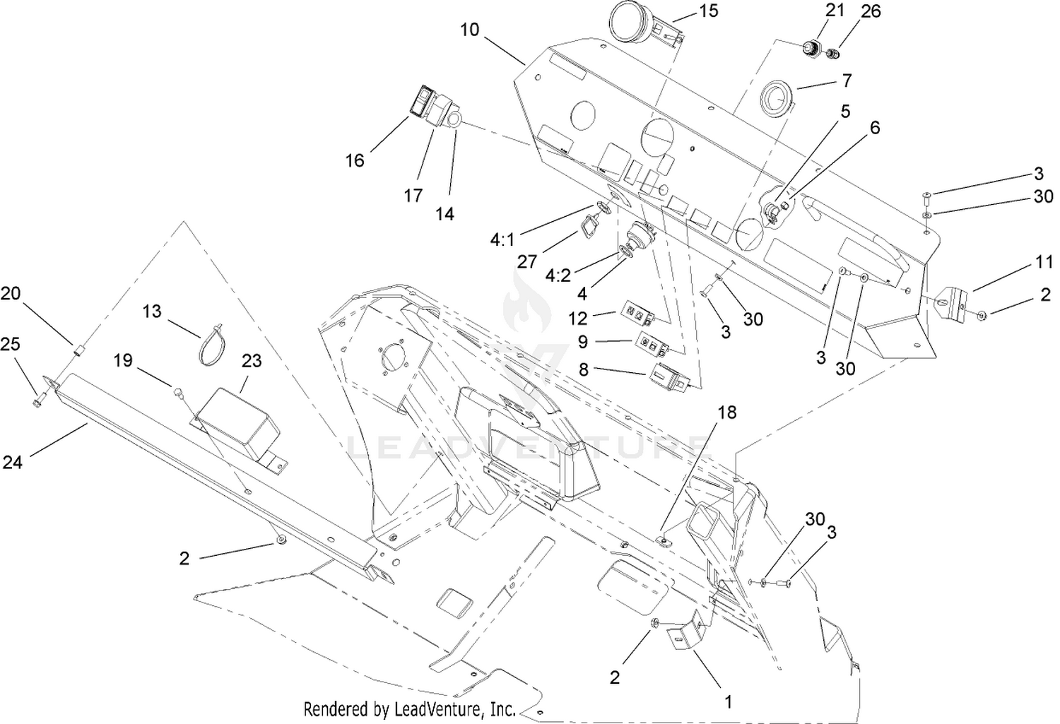 Dash and Instrument Assembly