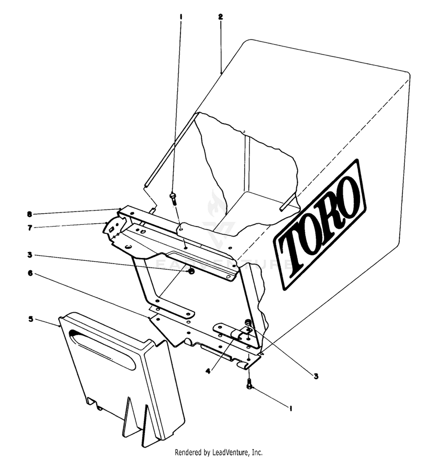 Grass Bag Assembly