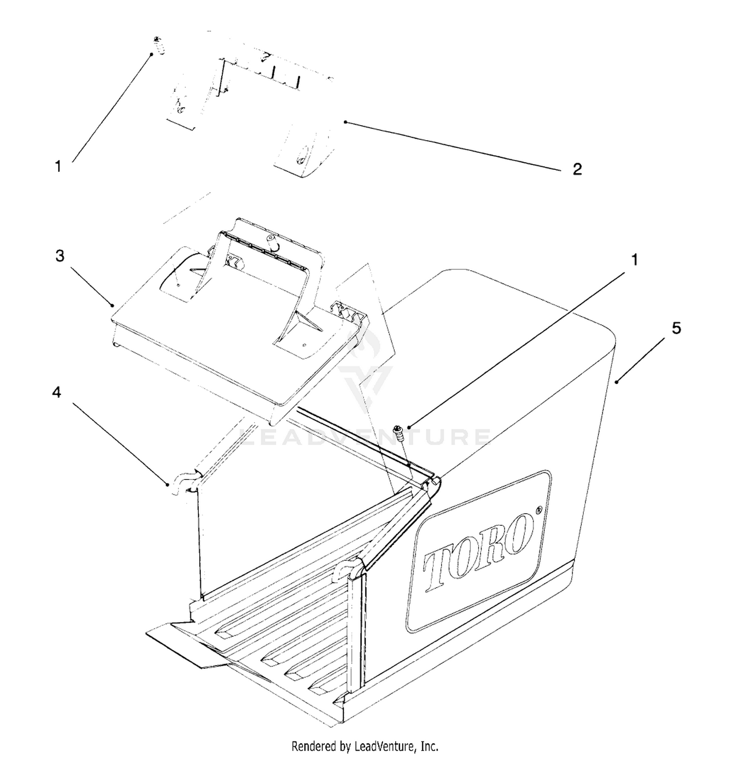 Grass Bag Assembly
