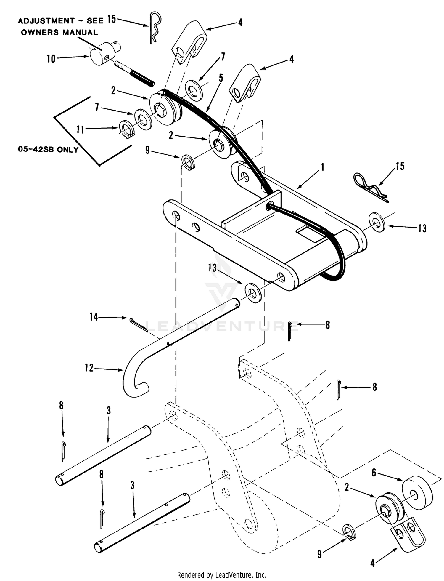 Rear And Side Discharge Mowers-32-42 In. (81-107 Cm) Vehicle Identification Number 05-32sb03 2