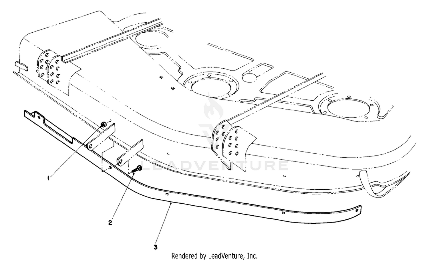 Baffle Kit Part No. 68-7210 (optional) For (model No. 30753)