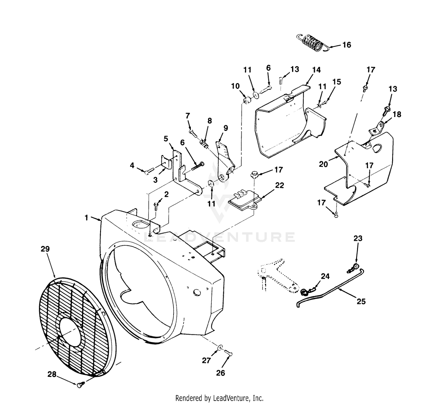 Blower Housing Assembly