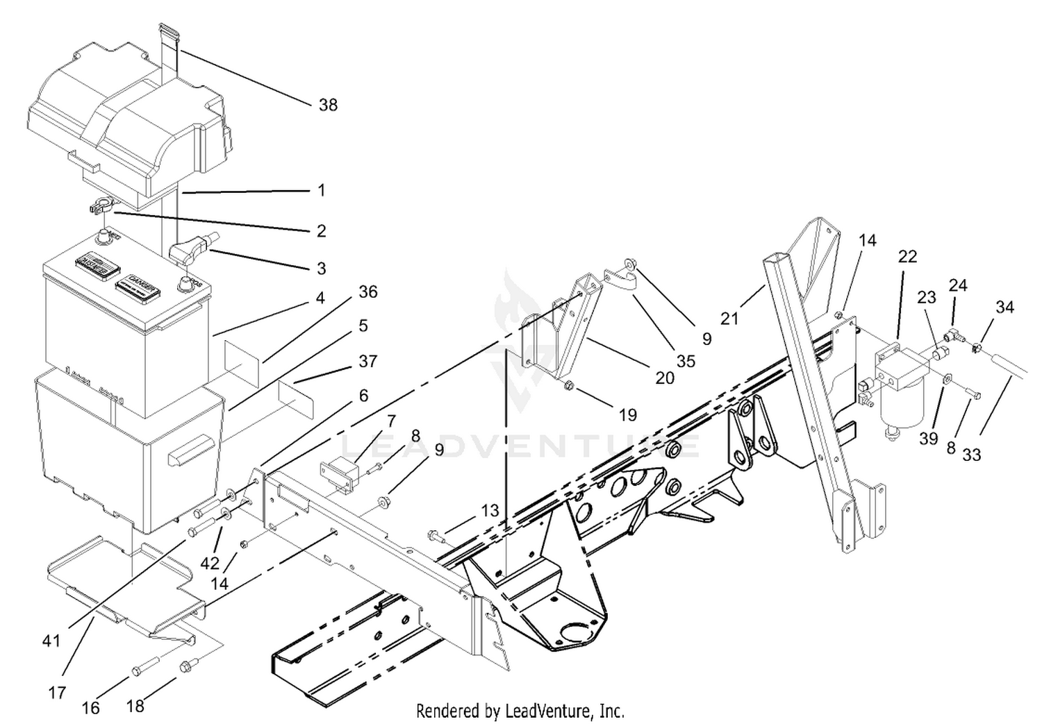 Battery Installation Assembly