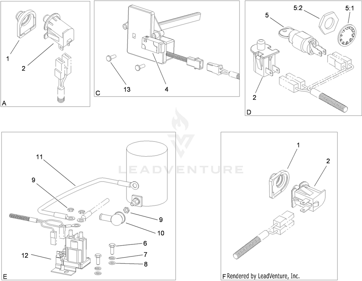 Electrical Switch No. 1 Assembly
