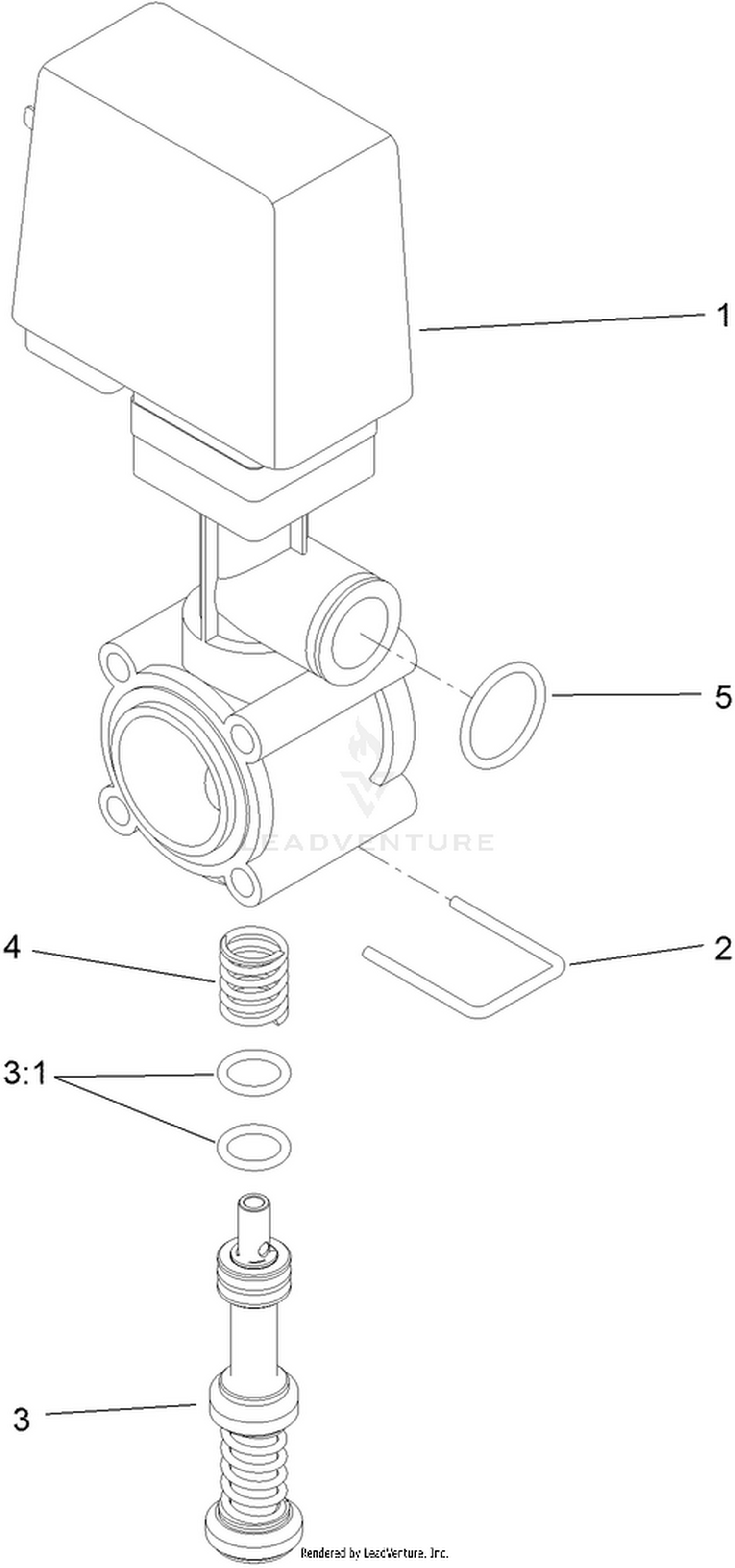 Valve Assmebly No. 121-5053