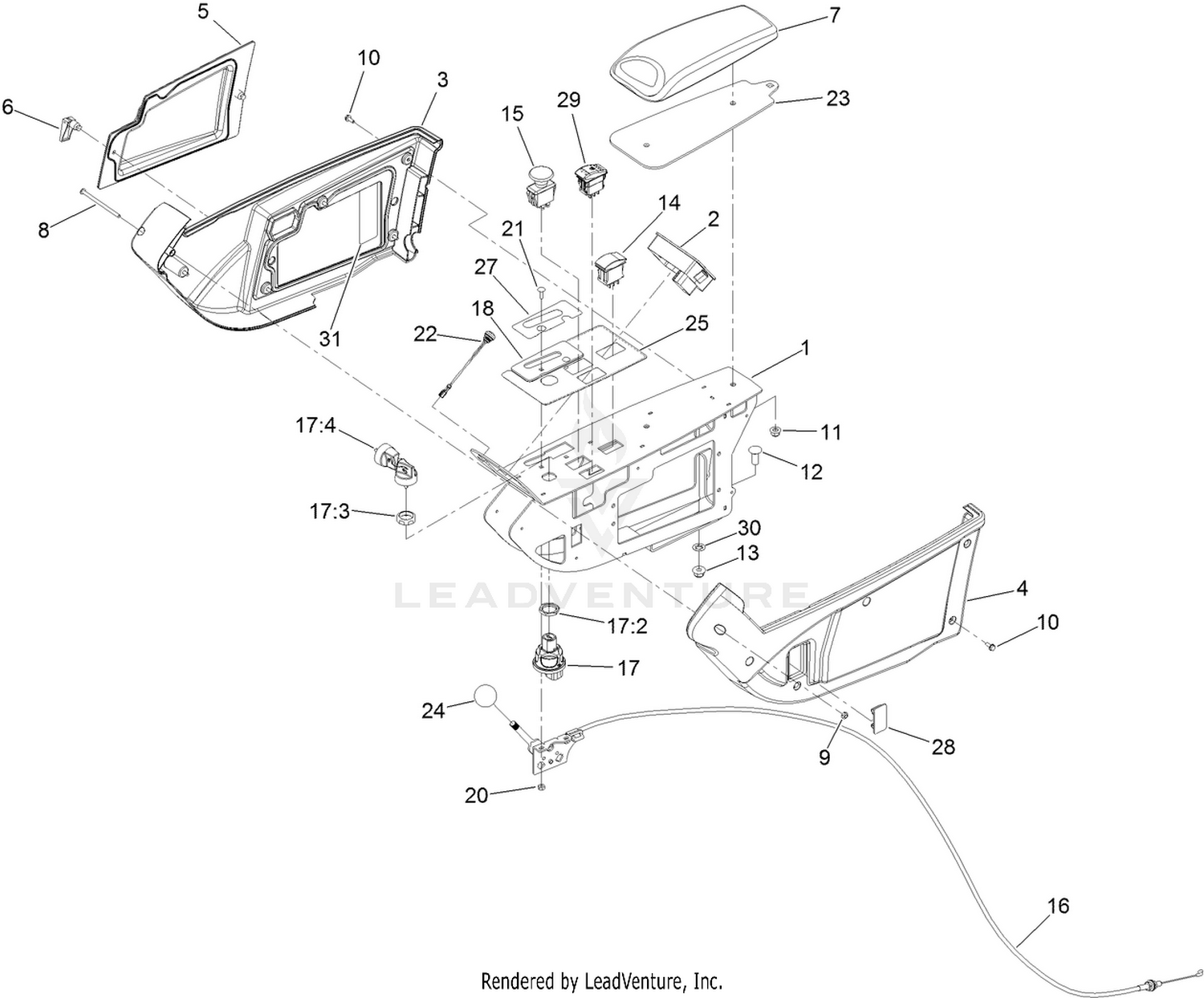Control Console Assembly