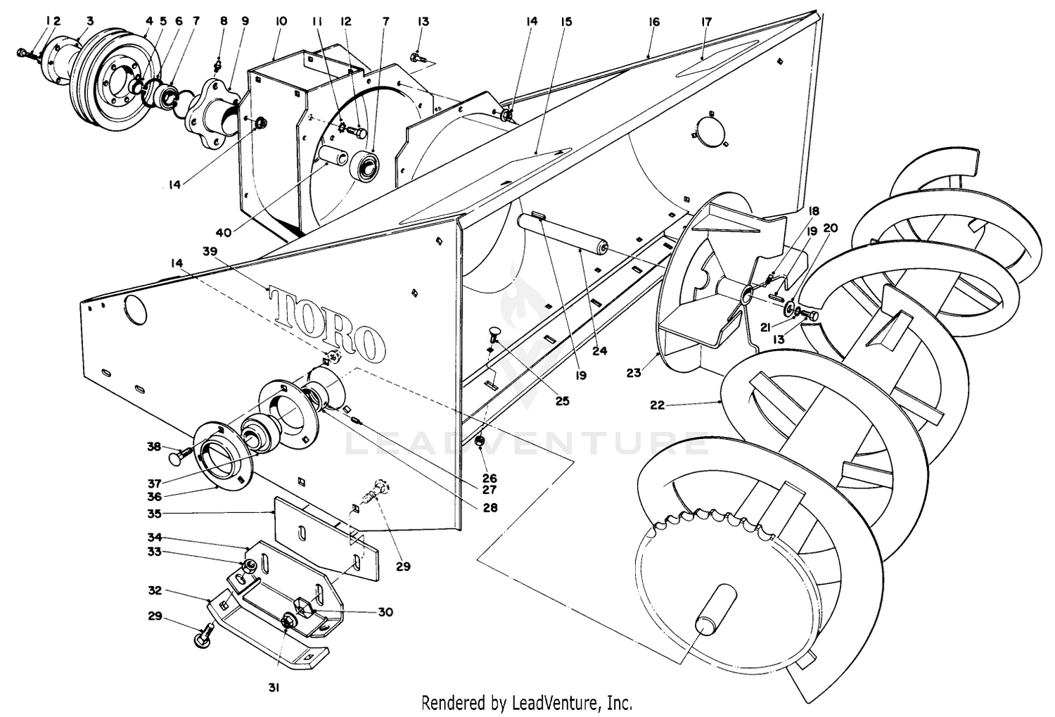 48" Snowthrower Model No. 30570 (optional)