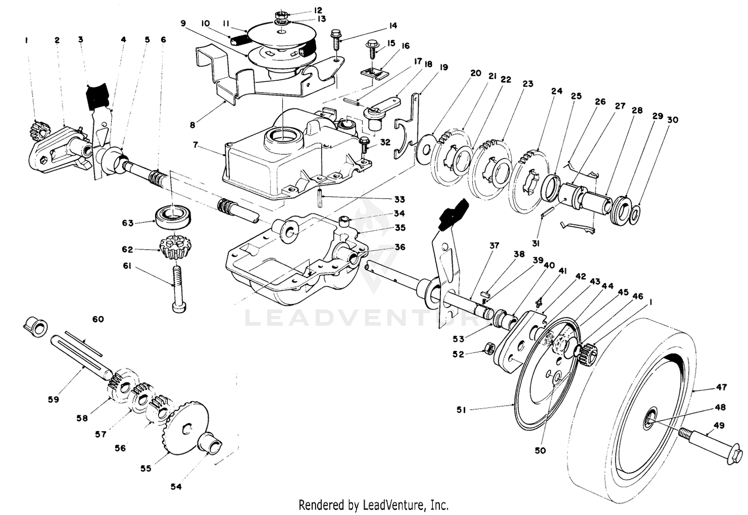 Gear Case Assembly