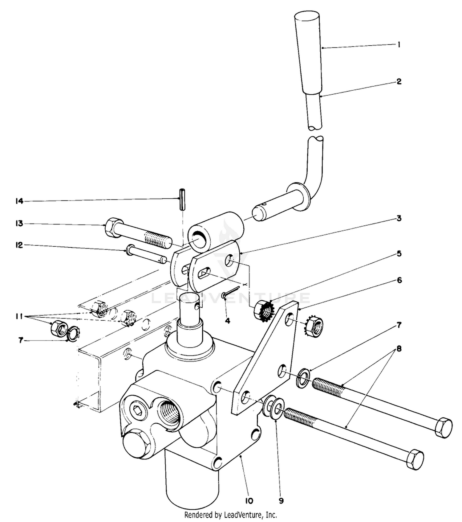 Valve And Lever Assembly