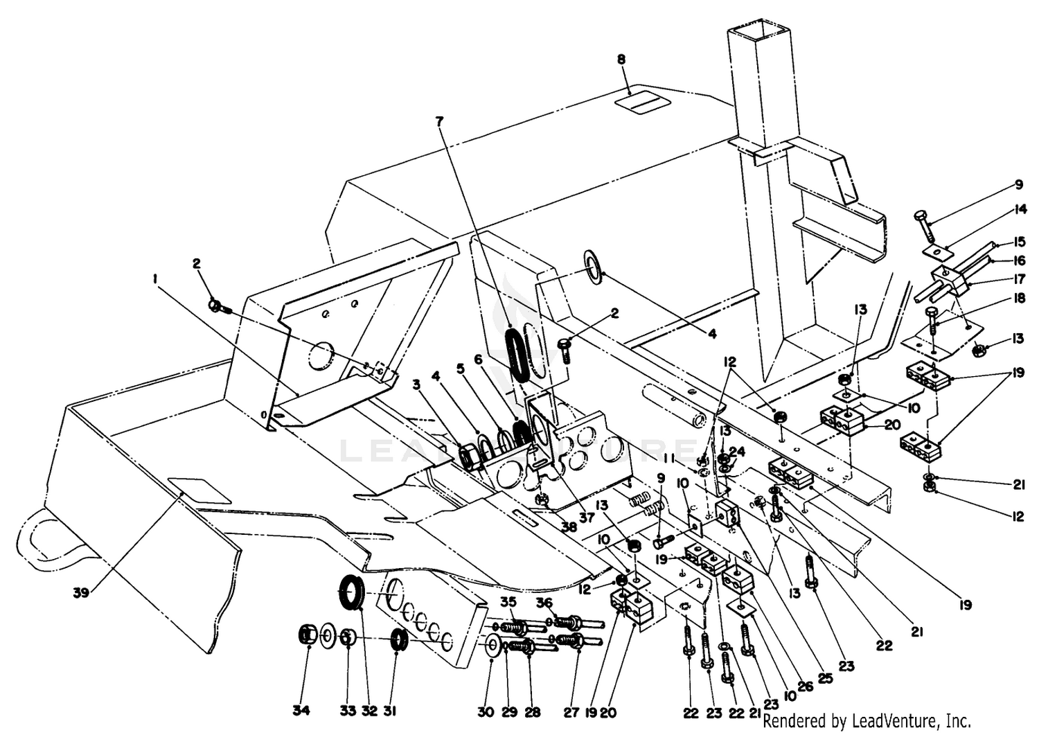 Hydraulic Line Clamps Assembly